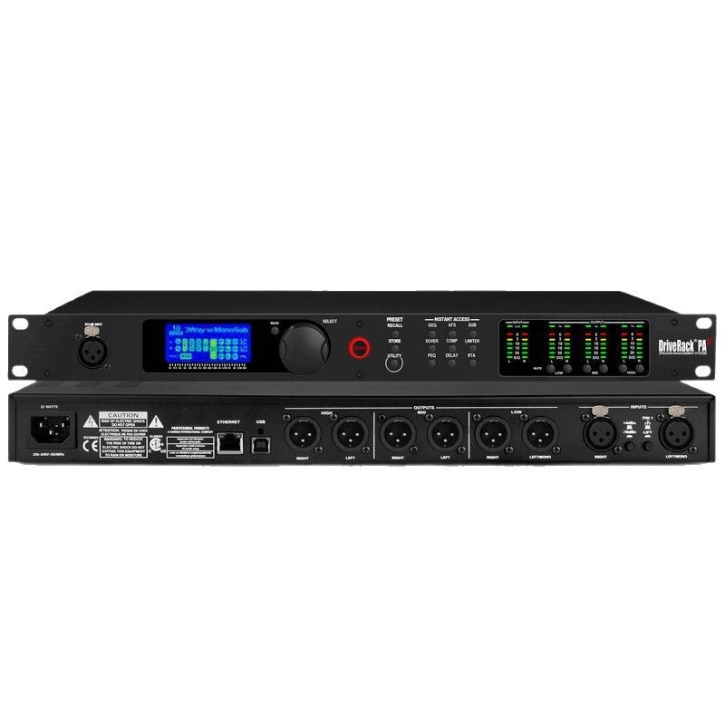 Audio Music Software - PA2 DriverRack Digital Audio Processor 2