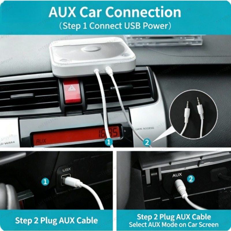 Car CD Player External Drive - - Audio Music Add 评论和价格