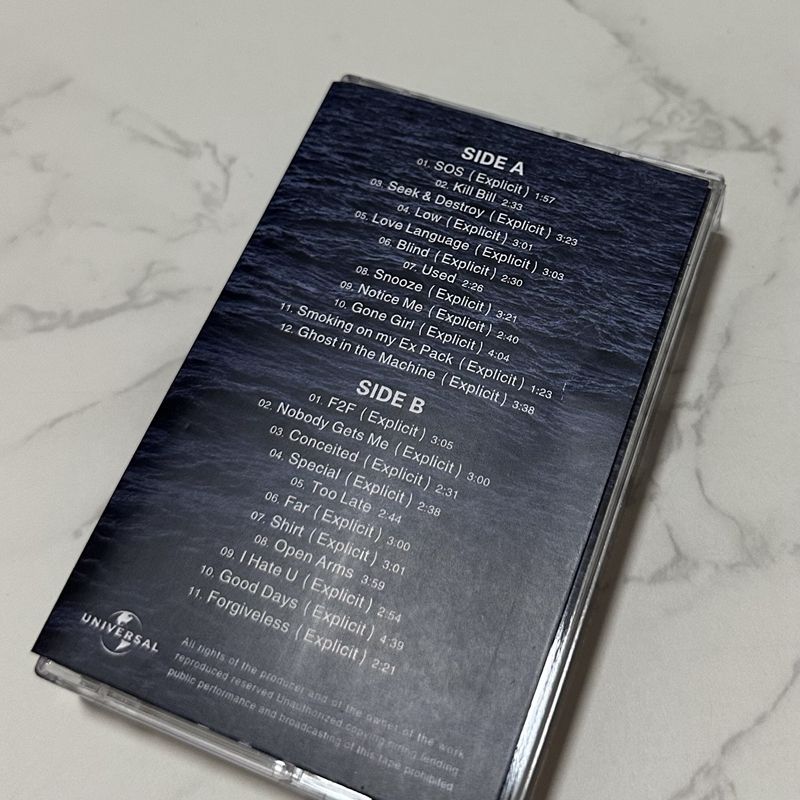Western R&B Music Cassette Tap - Audio Music To Lyrics 评论和价格