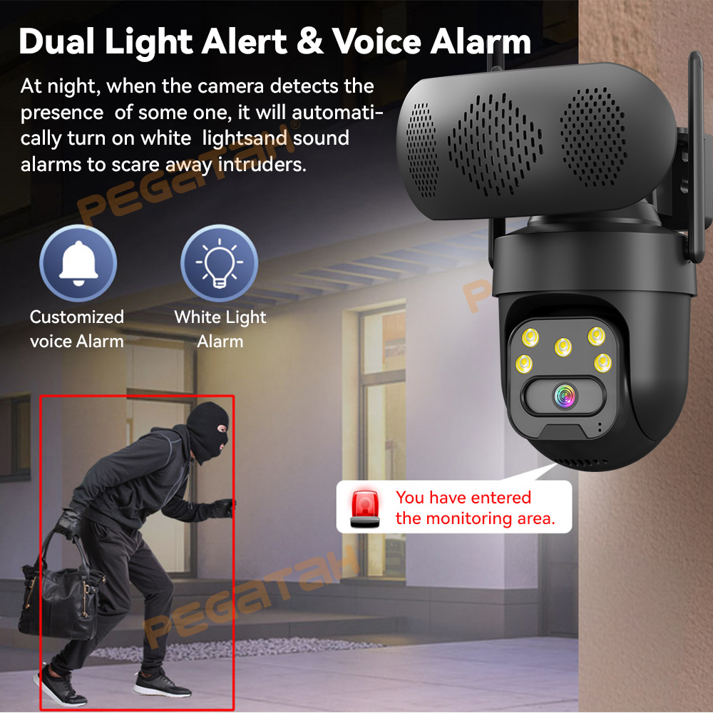 5MP IP Camera Outdoor 2.4G WiF - Audiovision Music Player 评论和价格
