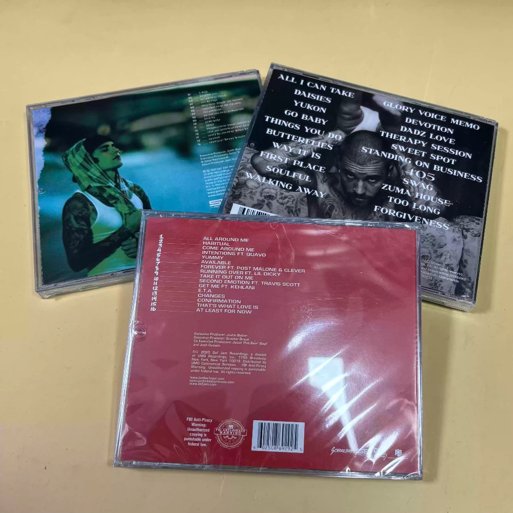 CD 'Justice', 'Changes', 'Swag - Audio With Music 评论和价格