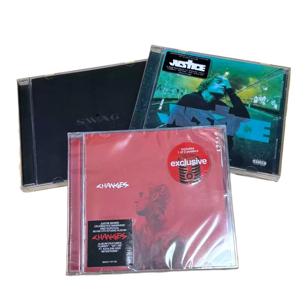 CD 'Justice', 'Changes', 'Swag - Audio With Music 评论和价格