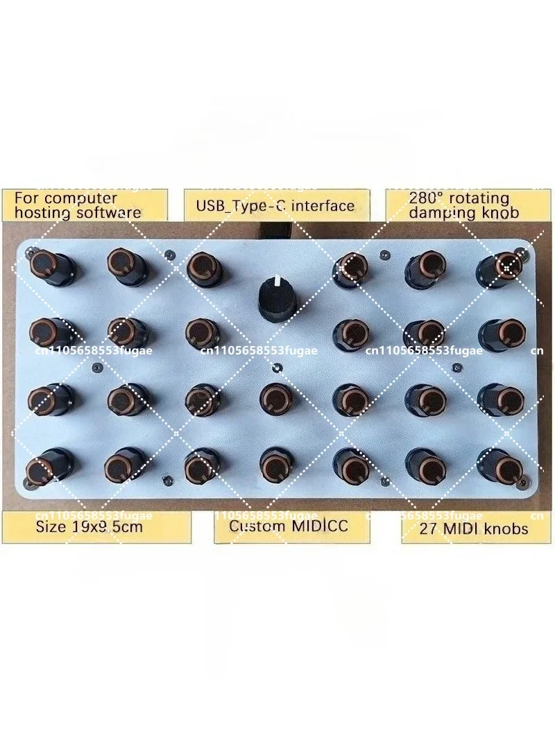 MIDI Controller with USB-C Int - Audio Music Software 评论和价格