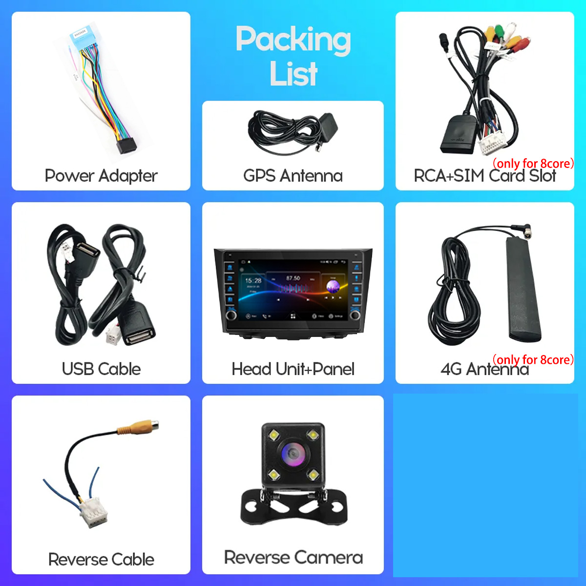 8G Ram 128GB Android 14 Car Ra - Audio Music To Text 评论和价格