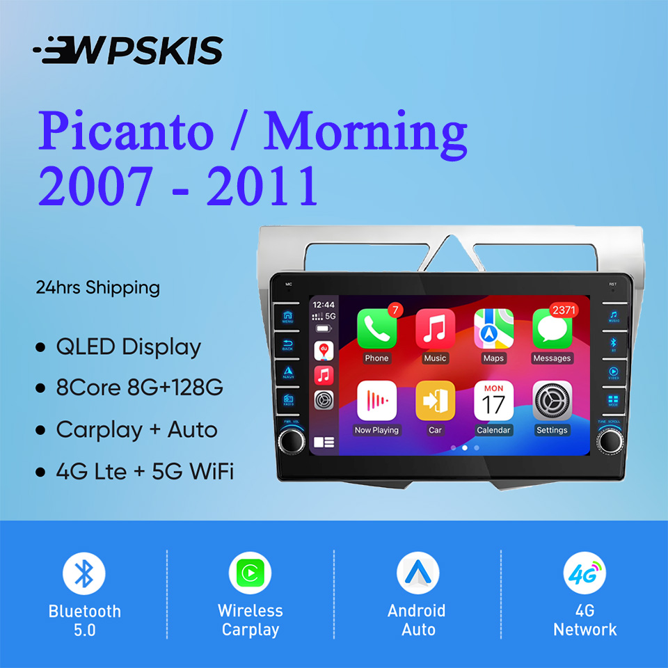 8G Ram 128GB QLED Car Radio Vi - Audio Music To Text 评论和价格