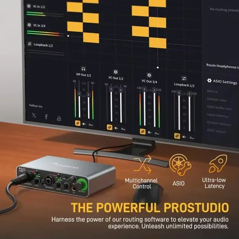 In stock MAONO PS22 Profession - Audio Music Software 评论和价格