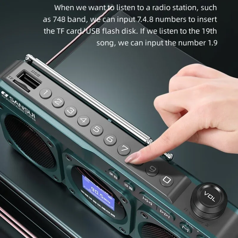 Portable F28 FM Radio Hi-fi So - Audio Music To Lyrics 评论和价格
