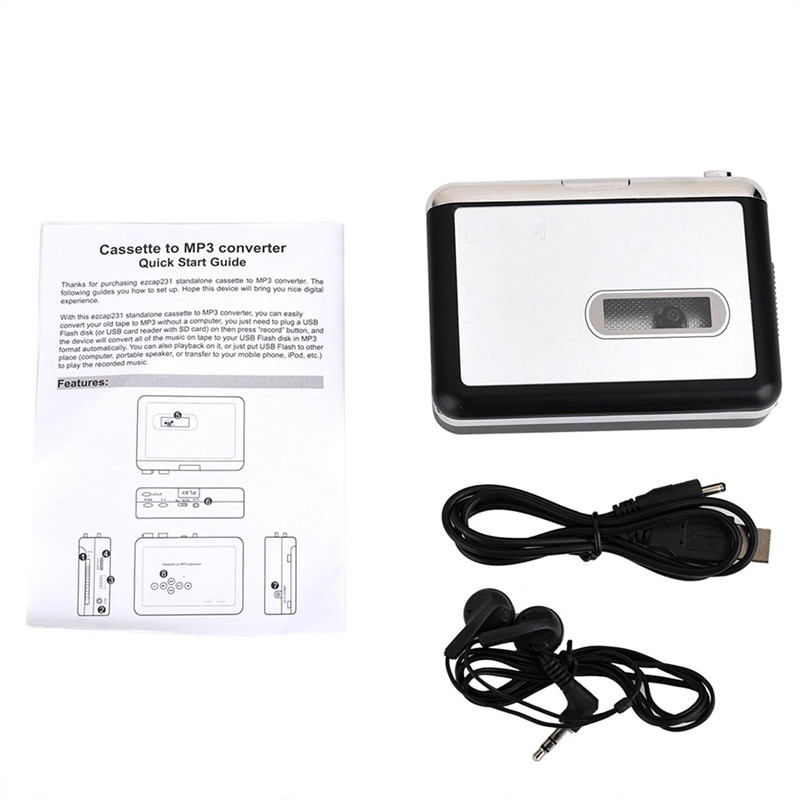 Ezcap 231 USB Cassette Tape Mu - Audio Music File 评论和价格