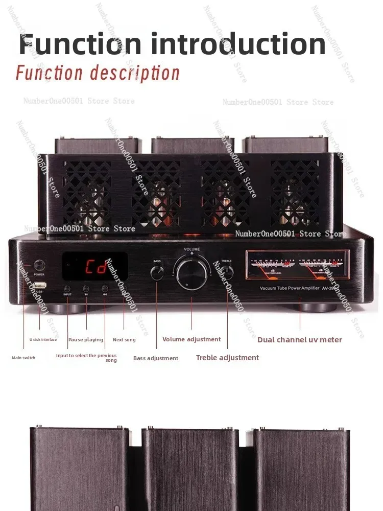 9 Tube Valve Amplifier Bluetoo - Lossless Audio Youtube Music 评论和价格